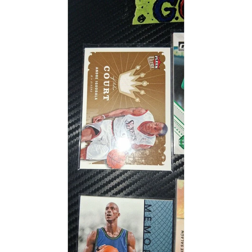 NBA Basketball Jersey Patch Memorabilia Trading Cards Lot of 6